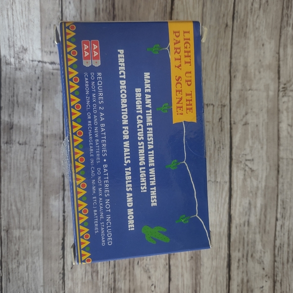 NEW 🌵 Cactus String Party Lights - Picture 6 of 6